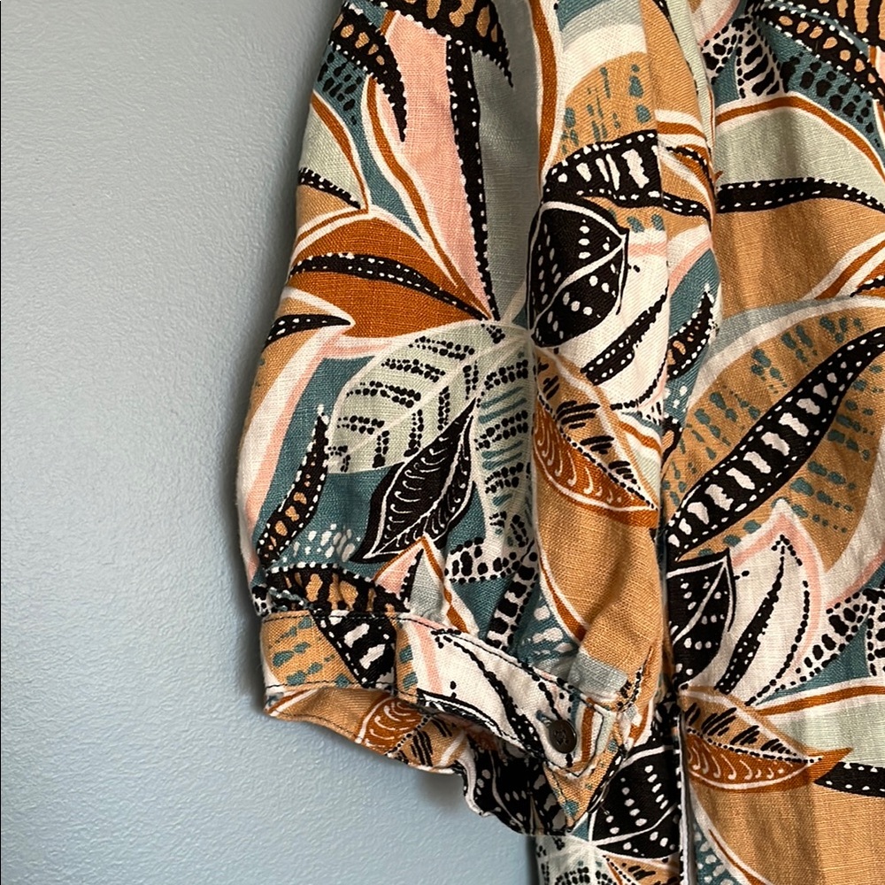 Stylish Multicolor Patterned Dress - image 3